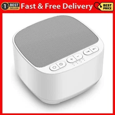 Magicteam Sleep Sound White Noise Machine with 40 Natural Soothing Sounds and...