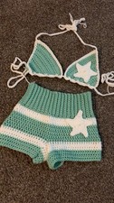 Crochet Top Bottom Set