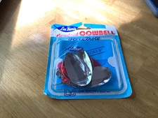 Vintage Les Davis “STANDARD COWBELL”Flex Troll Attractor Solid Nickel Blades