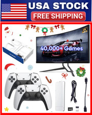 2026 New Retro Game Console: 4K HDMI TV Console, 80,000 Classic Games Pro