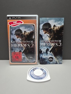 MEDAL OF HONOR HEROES 2 + ANLEITUNG SONY PLAYSTATION PORTABLE PAL OVP PSP USK 18