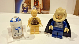 Lego Star Wars 4475 Minifigures - Bib Fortuna, C-3PO, R2-D2 sw0028 sw0076 sw0010