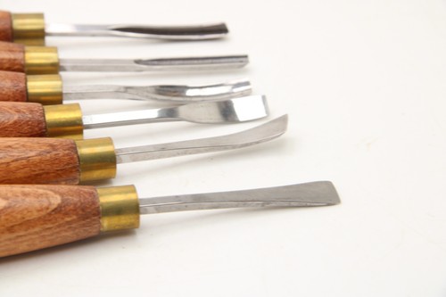 Crown Tools 33473 Set 6 pezzi per intaglio del legno scatola originale - Foto 14 di 23