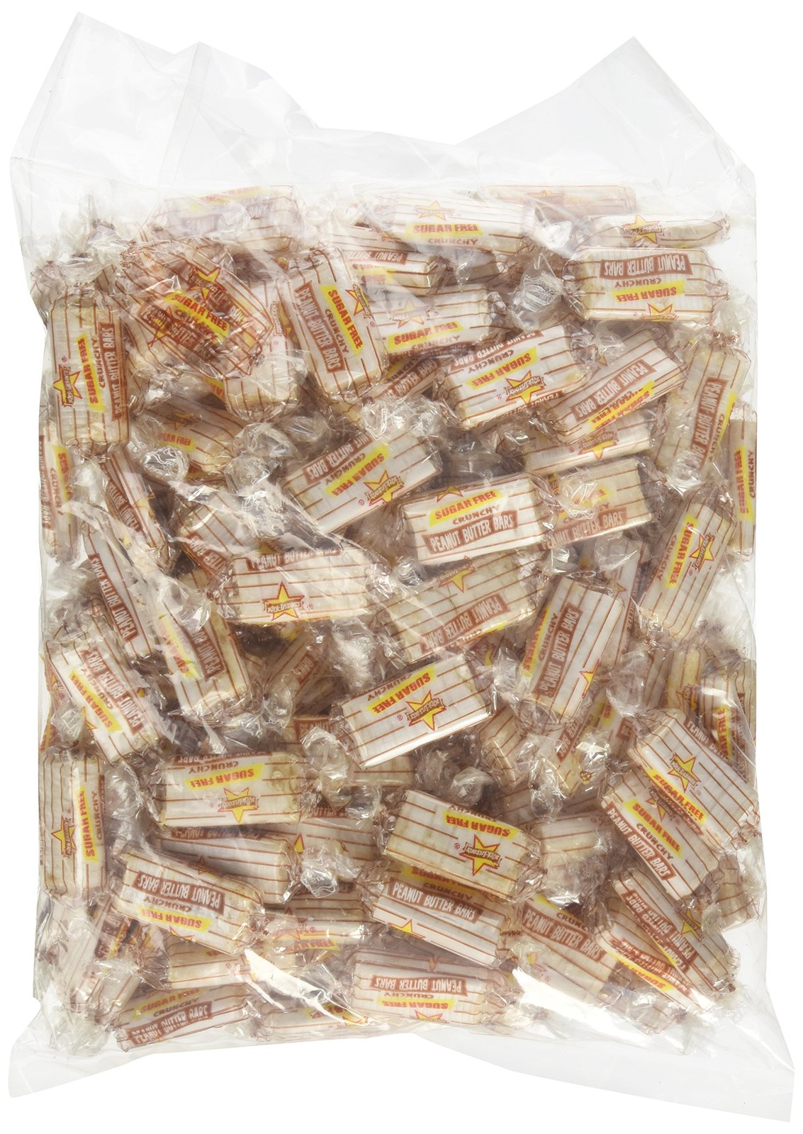 Sugar Free Peanut Butter Bars 2 lb Bag Low Carb Keto Snack