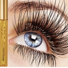 Eyelash Eyebrow Growth Enhancer Serum Natural Ingredients Fuller Lengthening UK