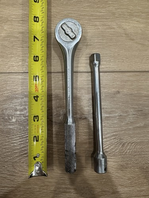 #ad #ad Husky USA Socket Ratchet Wrench CB 45 3 8 Drive 6 Inch Extension CB 21 $8.50