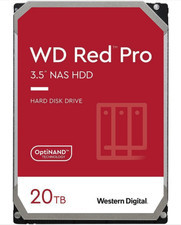WD Red Pro 20TB 3,5" NAS-Festplatte SATA HDD CMR WD201KFGX inkl. MwSt. #R26