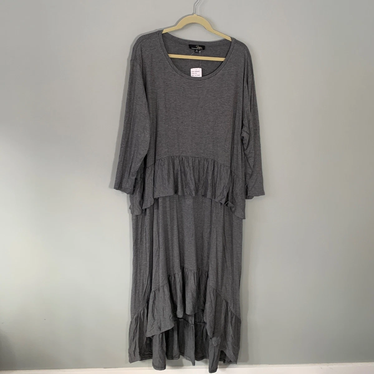 Robe Suzanne Betro Taille S Noir - Col V, Manches 3/4, Longueur Midi, Occasion Très Bon état