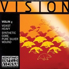 Vision Violin G String - silver/synthetic: Stark/Thick