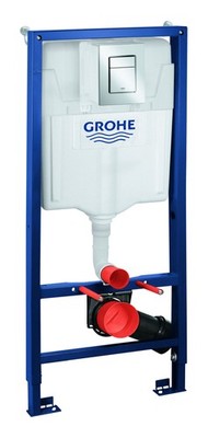 Grohe Rapid SL Vorwandelement 3-in-1 Set für WC mit Skate Cosmopolitan S...