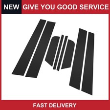 8 Pcs Door Pillar Window Trim For Mazda 3 Axela 06-12 Black 8 Pcs Door Pillar Window Trim For Mazda 3 Axela 06-12 Black