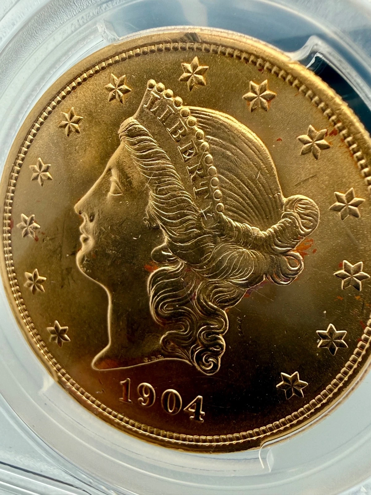 1904 Liberty Head Double Eagle Gold $20 MS64 PCGS 38232742 VIDEO