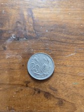 ?Vintage South Africa Coin Lot - 1 Rand Springbok, 1983 50c & 1981 20c Pack?
