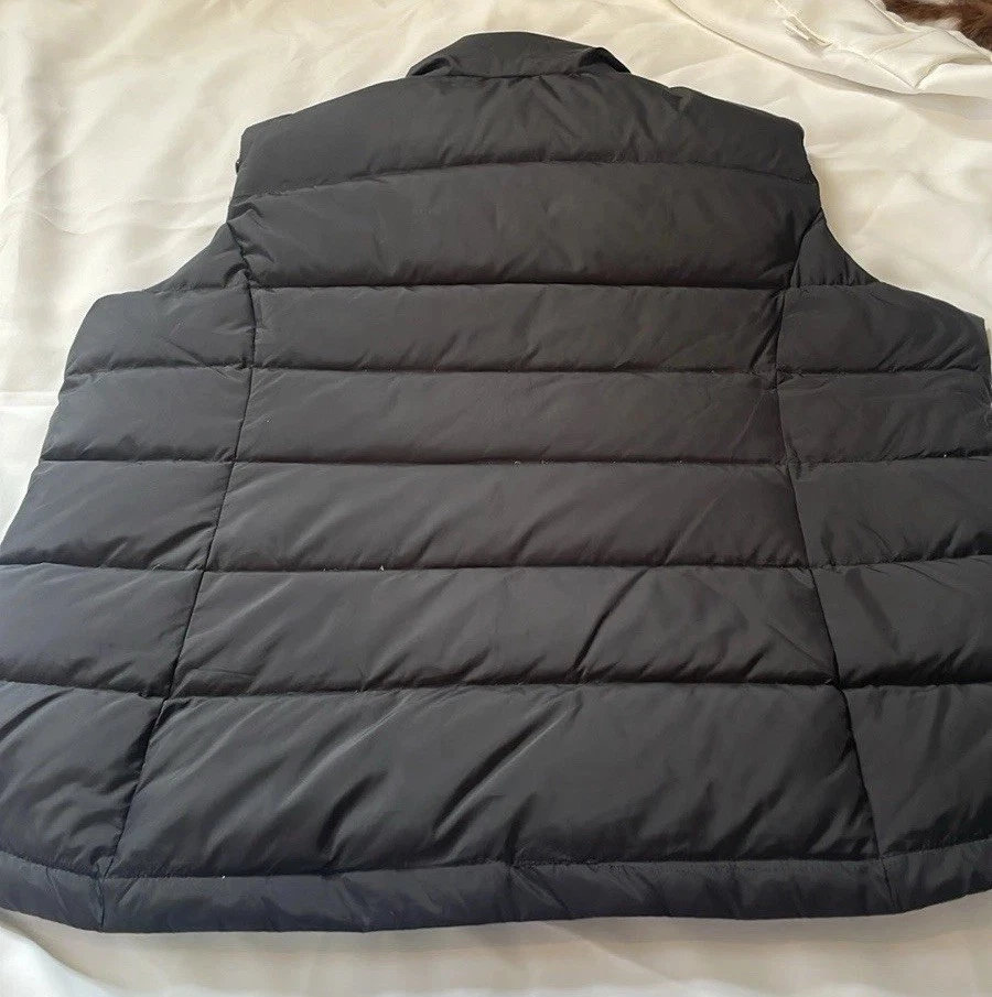 Chaleco Free Country Mujer 2XL Negro Aislado Aislado Exterior Chaqueta XXL Foto 3 de 4