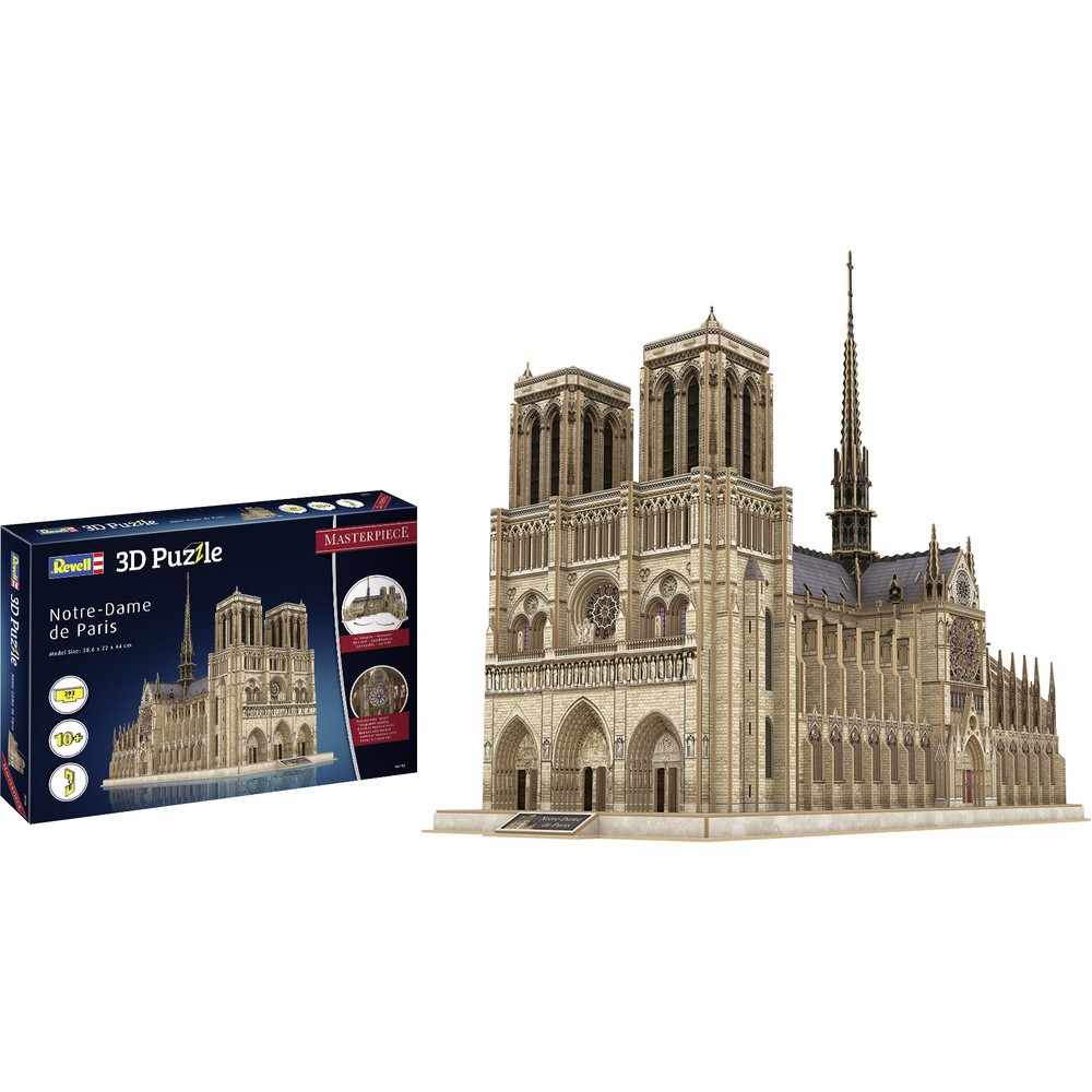 Нотр-Дам де Пари 00190 3D-пазл Notre Dame de Paris 1 St.