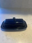 New ListingVintage Fiestaware Cobalt Blue Covered Butter Dish HLC Homer Laughlin Retired
