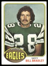 1976 Topps #399 Bill Bradley Philadelphia Eagles