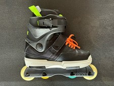 Rollerblade NJR Aggressive Inline Youth TRS Skates Size 3 Complete Blank Frames