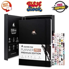 Planner Pro Premium –Luxurious Weekly & Monthly Planner with Budget Organizer...