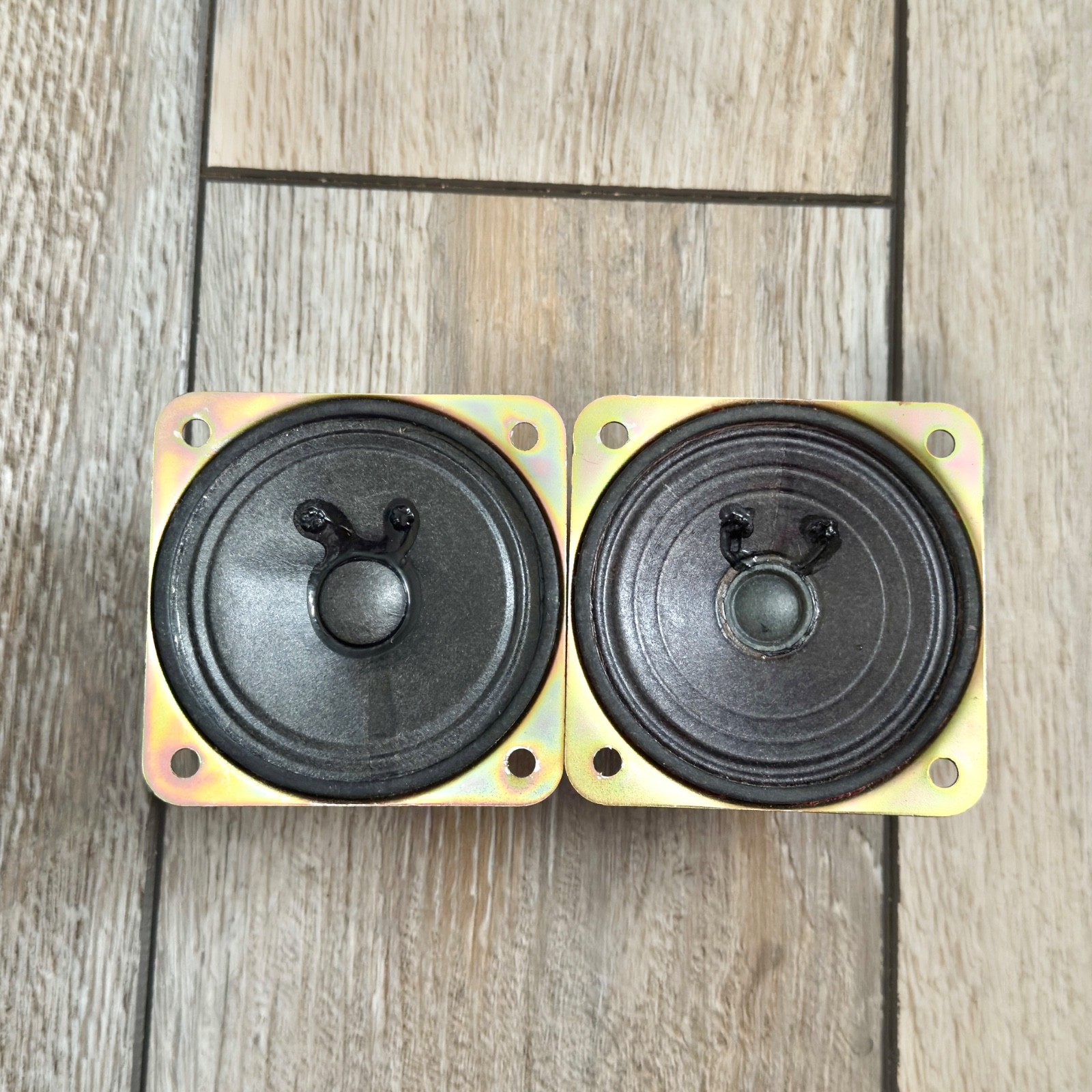 Vintage 3" Motorola 50D82929A03 Console Speaker Tested Lot of 2