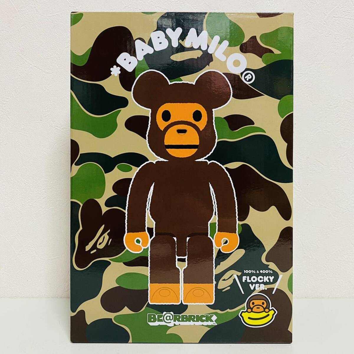 Medicom Toy Be@Rbrick Bearbrick 100 400 Baby Milo Flocky Ver
