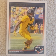 2024 Panini Score Troy Franklin Rookie #343 Denver Broncos Football Card