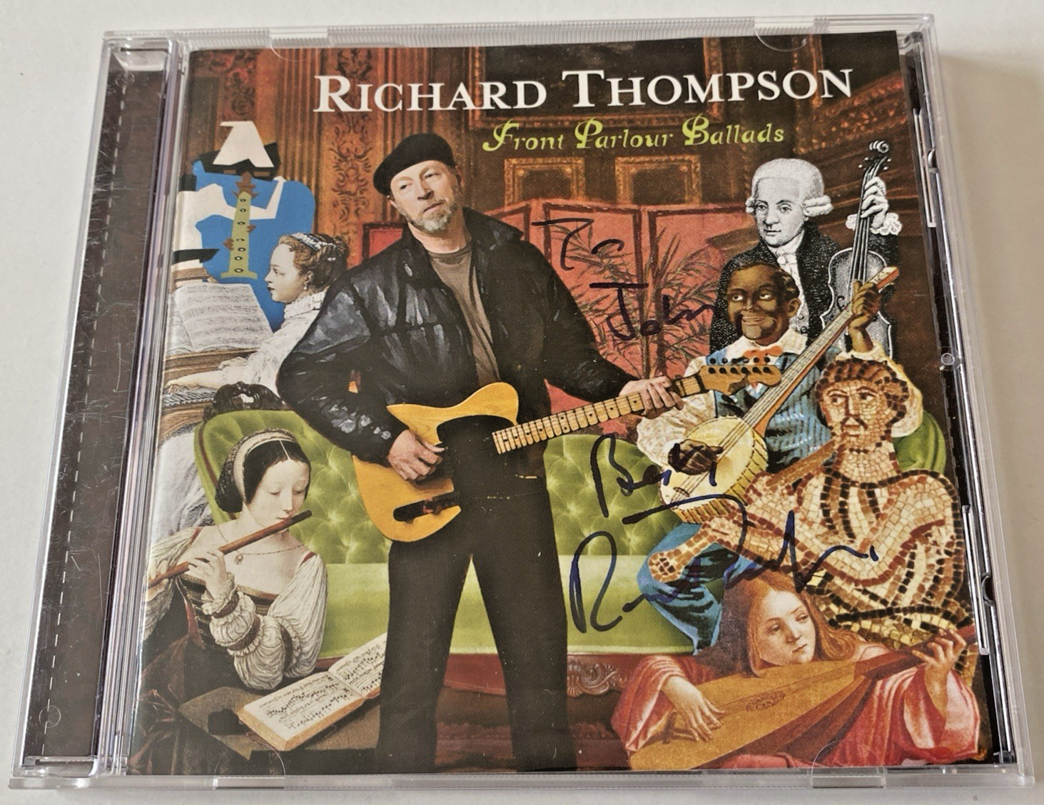Richard Thompson – Front Parlour Ballads Autographed Signed UK CD Album 2005