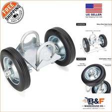 Heavy-Duty 6" Rolling Gate Wheel with 600lb Capacity - Easy Install Durable