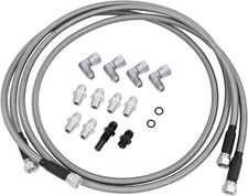 6AN 70’’ Transmission Cooler Hose Line kit, Compatible with GM Chevy 70inch