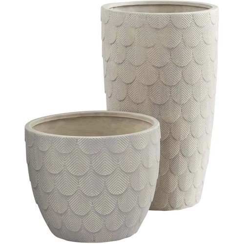 Cyan Design 11474 Nereus Grey Planter, Tall-Small - Picture 5 of 8
