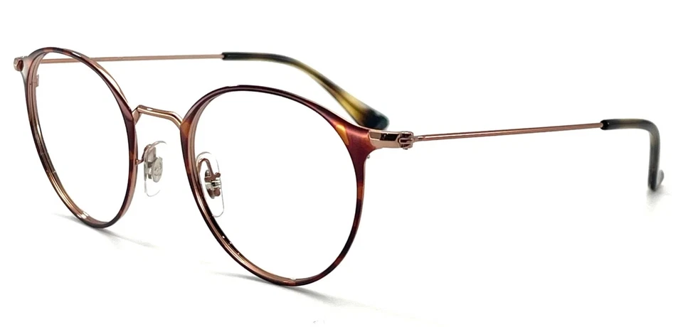 Gafas redondas Ray‐Ban RB6378F 2971 51‐21‐145 bronce Habana 100 % reales Foto 2 de 4