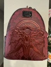 Disney Parks Marvel Wandavision Scarlet Witch Loungefly Mini Backpack NEW 2024