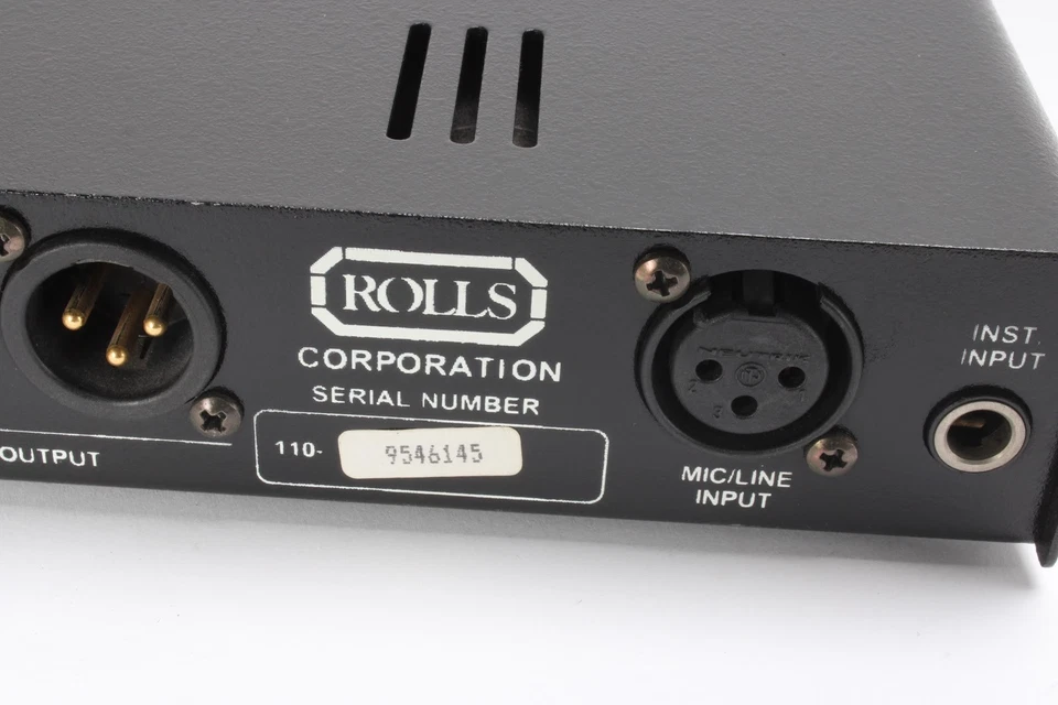 Rolls MP110 Direct Drive Tube Microphone Preamplifier - AS IS - Image 2 of 3