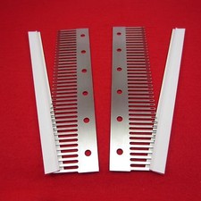 2x 4.5mm Deckerkamm 40er  - Deckerkämme sockscomb decker combs knitting machine