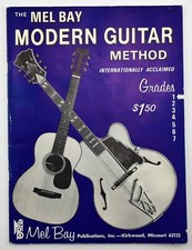 The Mel Bay Modern Guitar Method Grade 1 Beginner Instruction Music Book 1970