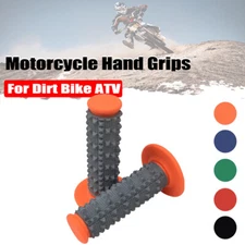 7/8" Motorcycle Hand Grips Bar End Handlebar Gel For Cafe Racer Dirt Bike ATV 