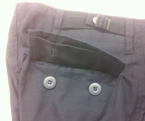 PANTALONI BLU NEVY M65 STYLE BDU MILITARY ARMY COMBAT CARGO TROUSERS PANTS  - Imagen 4 de 4