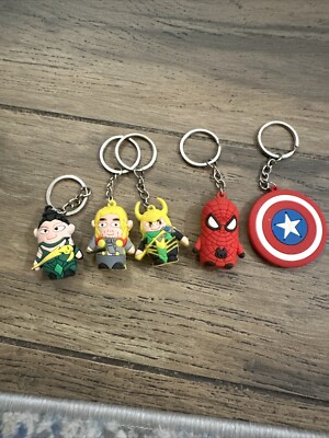 Marvel Comics Avengers Rubber Keychain Marvel Comics Marvel Comics