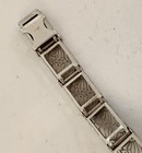 Art Deco 14k White Gold Filigree Bow Ribbon Antique Estate Bracelet  — photo 6