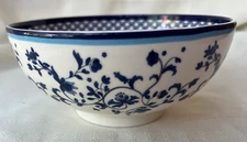 SPODE ~ BLUE PORTOFINO ~ 6" SALAD BOWL 2012-A12 ~ LAST ONE