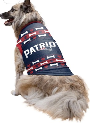 NWOT NFL New England Patriots Dog Sweater Size X-large