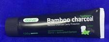 Activated Bamboo Charcoal Toothpaste Natural Teeth Whitening w/ Mint Flavor