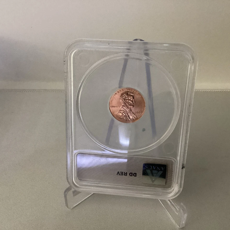 2009-P Formative Years MS64 Red Double Thumb Lincoln Cent Error  - Image 2 of 3