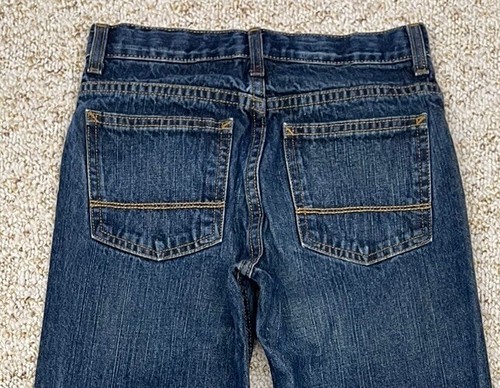 Old Navy Jeans Boys Youth Size 14 Original Slim Denim Adjustable Waist (26x28) - Picture 8 of 18