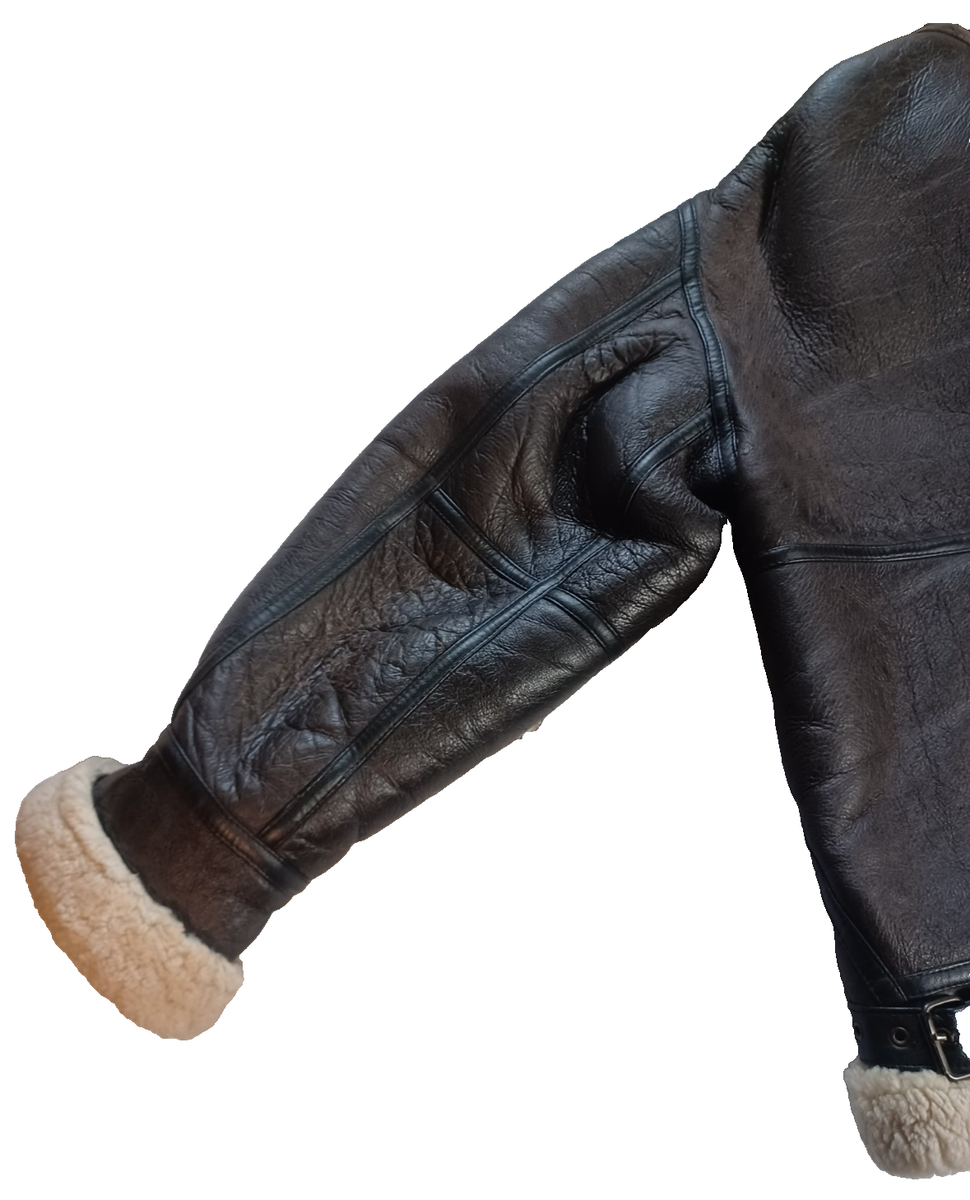 AVIREX TYPE B-3 AC-17755 USA製 34 Vintage TYPE B-3 DWG No. 33H5595 AC-17755 Avirex Sheepskin