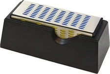 4 Sides Diamond Sharpening Hone Whetstone Stone Block Knife Tool Sharpener Way