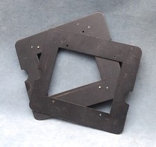 UNKNOWN MAKER LARGE FORMAT 4X5 ENLARGER NEGATIVE CARRIER, FOR GLASS PLATES 