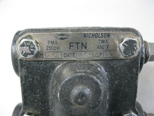 Trampa de vapor flotante y termostática SPENCE NICHOLSON FTN-30 3/4" NPT, 30 psi - Imagen 2 de 7