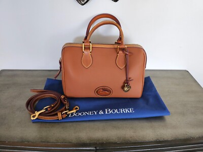 Dooney Bourke All Leather Weather Barrel Satchel 28 in