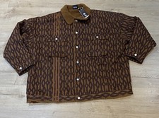 Adidas Ivy Park Monogram Denim Sherpa Collar Jacket Beyoncé Unisex Size 2xl